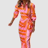 Naranja y rosa