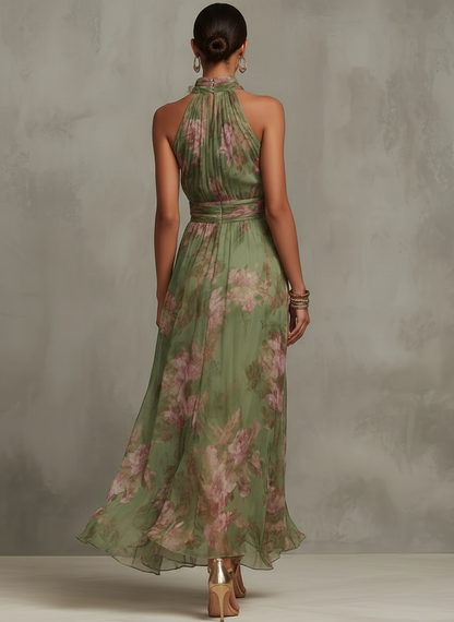 Aurora • Vestido Maxi Floral