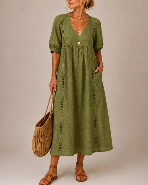 DAFNE | Vestido midi de verano