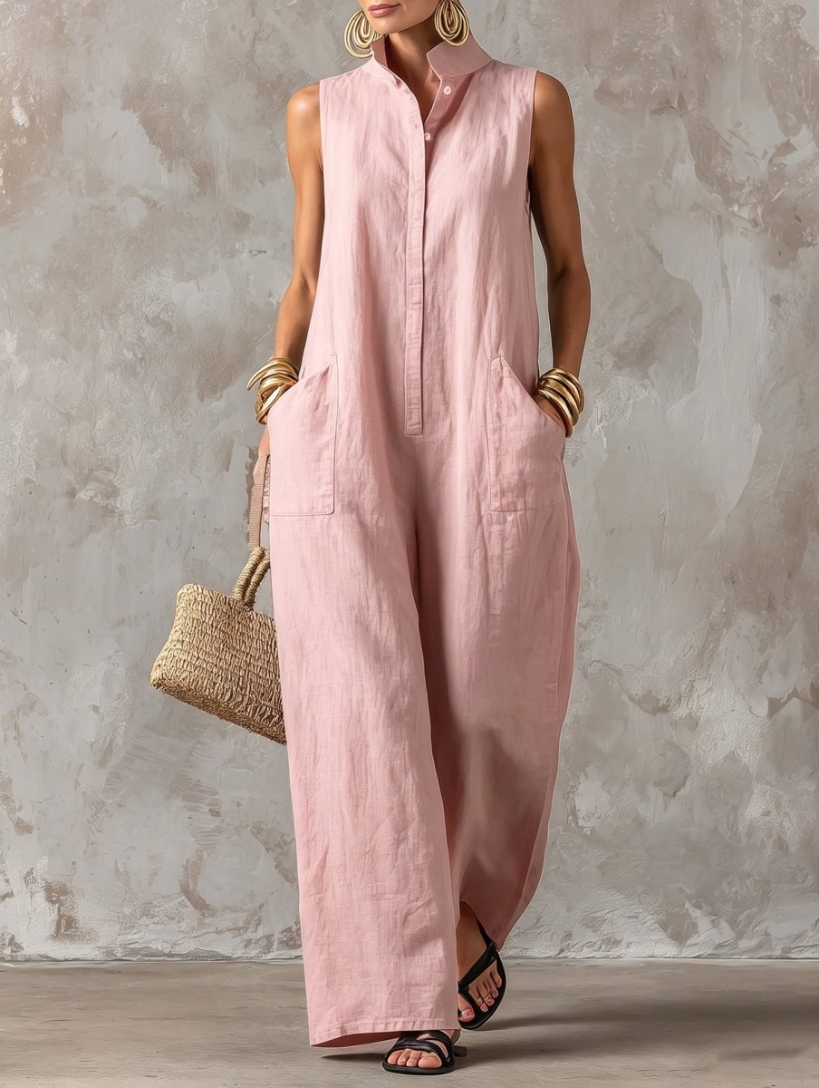 Lorena · Vestido Maxi Lino Costa